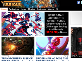 'toonado.com' screenshot