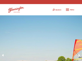 'visitbloomington.com' screenshot