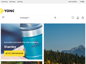 'yonc.ch' screenshot