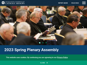 'usccb.org' screenshot