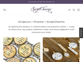 scriptcharms.com homepage screenshot