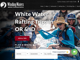windingwatersrafting.com