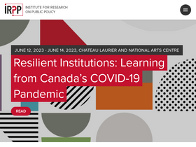 'irpp.org' screenshot