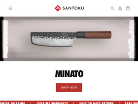 'santokuknives.co.uk' screenshot