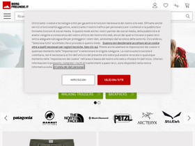 'bergfreunde.it' screenshot