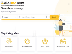'dialmenow.in' screenshot