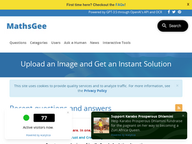 'mathsgee.com' screenshot