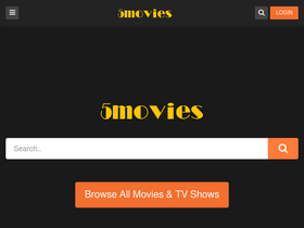 '5movies.bid' screenshot