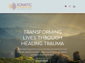 'traumahealing.org' screenshot