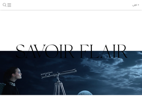 'savoirflair.com' screenshot