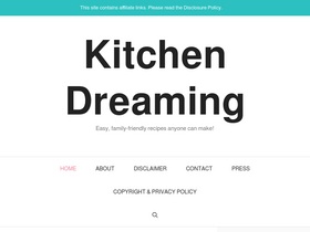 'kitchendreaming.com' screenshot