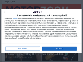 'motorzoom.it' screenshot