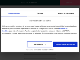 'ahorradoras.com' screenshot