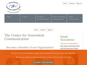 'cnvc.org' screenshot