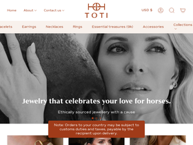 totiequestrian.com homepage screenshot