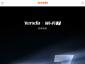 'tenda.com.cn' screenshot