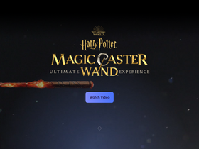 'harrypottermagiccasterwand.com' screenshot