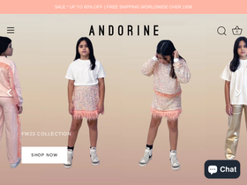 andorine.com homepage screenshot