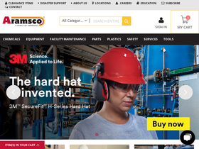 'aramsco.com' screenshot