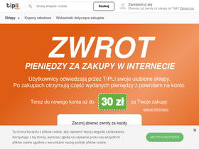 'tipli.pl' screenshot