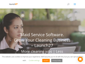 'launch27.com' screenshot