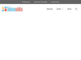 'teknovidia.com' screenshot
