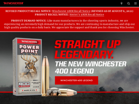 'winchester.com' screenshot