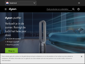 'dyson.nl' screenshot
