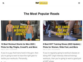 'thatfitfriend.com' screenshot