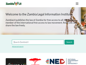 'zambialii.org' screenshot