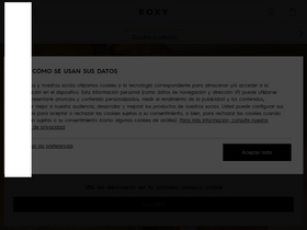 'roxy.es' screenshot