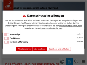 'juist.de' screenshot