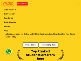'lawpreptutorial.com' screenshot
