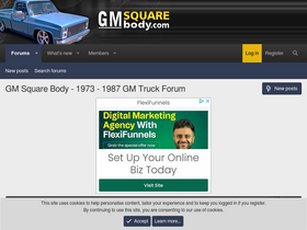 'gmsquarebody.com' screenshot