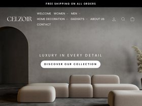 Celzoir website screenshot