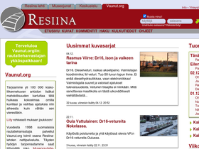 'vaunut.org' screenshot