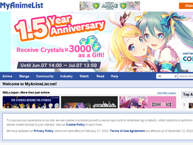 'myanimelist.net' screenshot