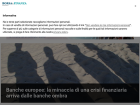 'borsaefinanza.it' screenshot
