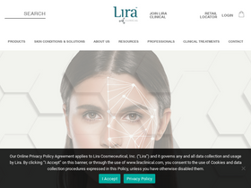 'liraclinical.com' screenshot