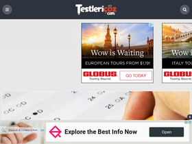 'testlericoz.com' screenshot