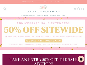 'baileysblossoms.com' screenshot
