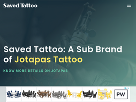 'savedtattoo.com' screenshot