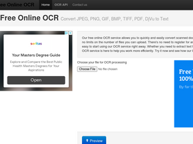 'newocr.com' screenshot