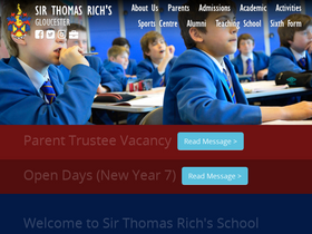 'strschool.co.uk' screenshot