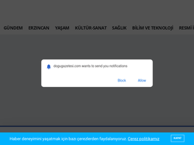 'dogugazetesi.com' screenshot