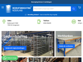 bedrijfsinrichtingnederland.nl homepage screenshot