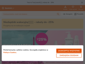 'gemini.pl' screenshot