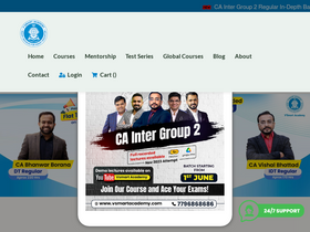 'vsmartacademy.com' screenshot