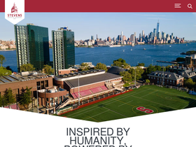 'stevens.edu' screenshot