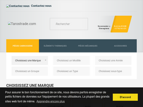 'tarostrade.fr' screenshot